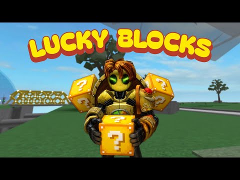 LUCKY BLOCKS pero estoy en Roblox