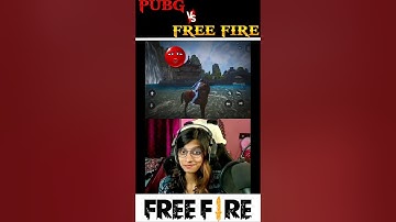 FreeFire Characters VS Pubg ☠️ || Part 1 || #shorts #freefire #freefirevspubg #pubgvsfreefir