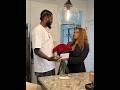 When Shayla thanks Iman for the flowers!