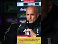Spalletti Stands Firm “No Resignation – I’m Here to Build Juventus Project, UCL or Not”