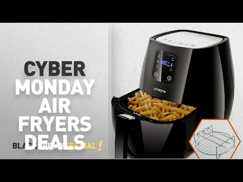 cyber-monday-best-air-fryers-deals-review:-air-fryer-touchscreen-by-cozyna-(3.7qt)-with-2-airfryer