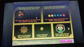 Playing all of the double path maps in Zuma Deluxe screenshot 3