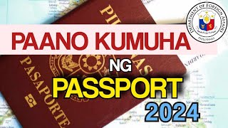 PAANO KUMUHA NG PASSPORT 2024 | HOW TO GET PASSPORT ONLINE 2024 | DFA PASSPORT