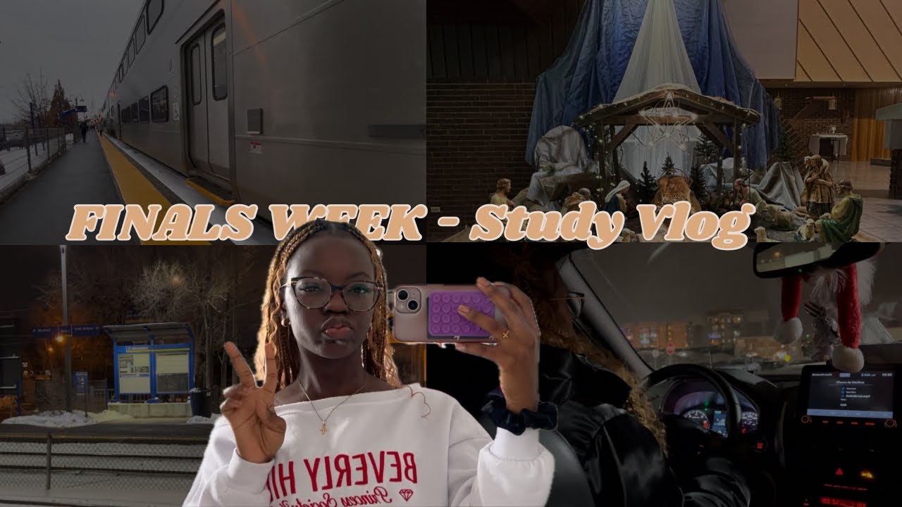 FINALS WEEK - Study vlog