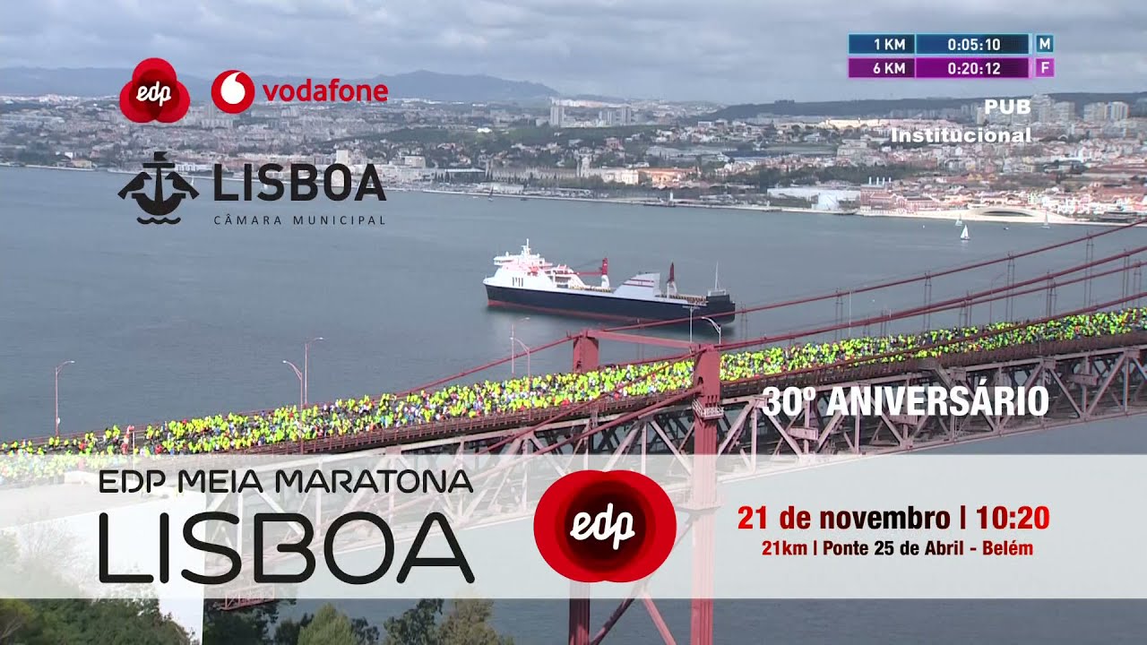 EDP Meia Maratona de Lisboa - YouTube