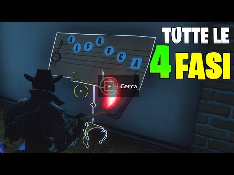 TROVA LA PARTITURA A PARCO PACIFICO - TUTTE LE FASI