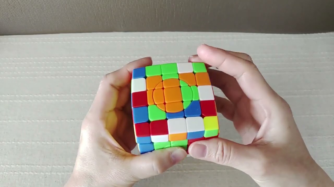 Crazy Circular 5x5x5 Cube v2.0 Solve