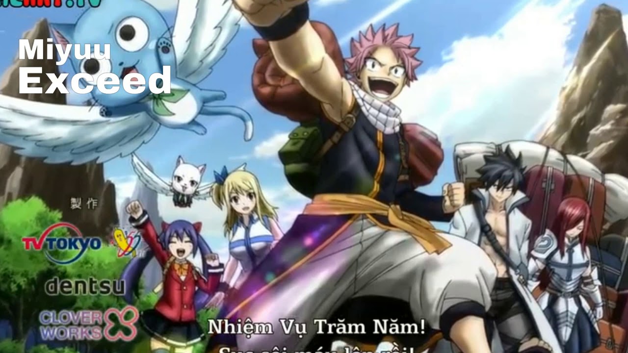 Fairy Tail Ending 26 Full Exceed By Miyuu Hỏa Music Youtube