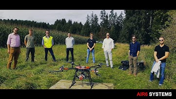 UAV LiDAR for Forestry - AIR8 Medium Lifter with Riegl