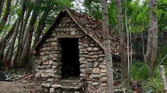 I spent 7 days building a rock-solid survival shelter.