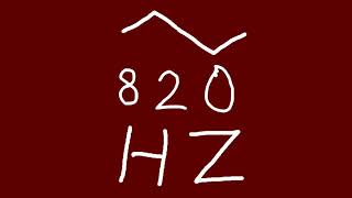 820 hz triangle