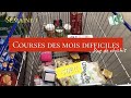 Courses économiques pour mois difficile | - de 50€ ( 5 personnes) | Retour de courses