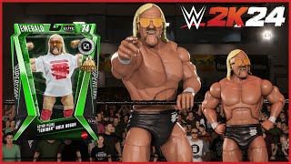 WWE 2K24 - How To Get Action FIgure Hulk Hogan (With Intro)