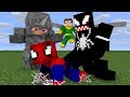 Noob Spiderman Life - Minecraft Animation