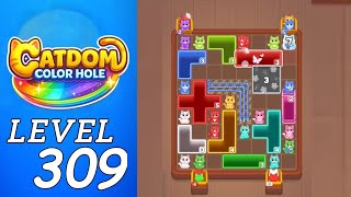 Catdom Color Hole Level 309 Walkthrough