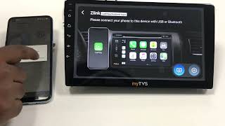 Wireless Auto Android Connection Through Z-Link in myTVS AP92 Car Android screenshot 4