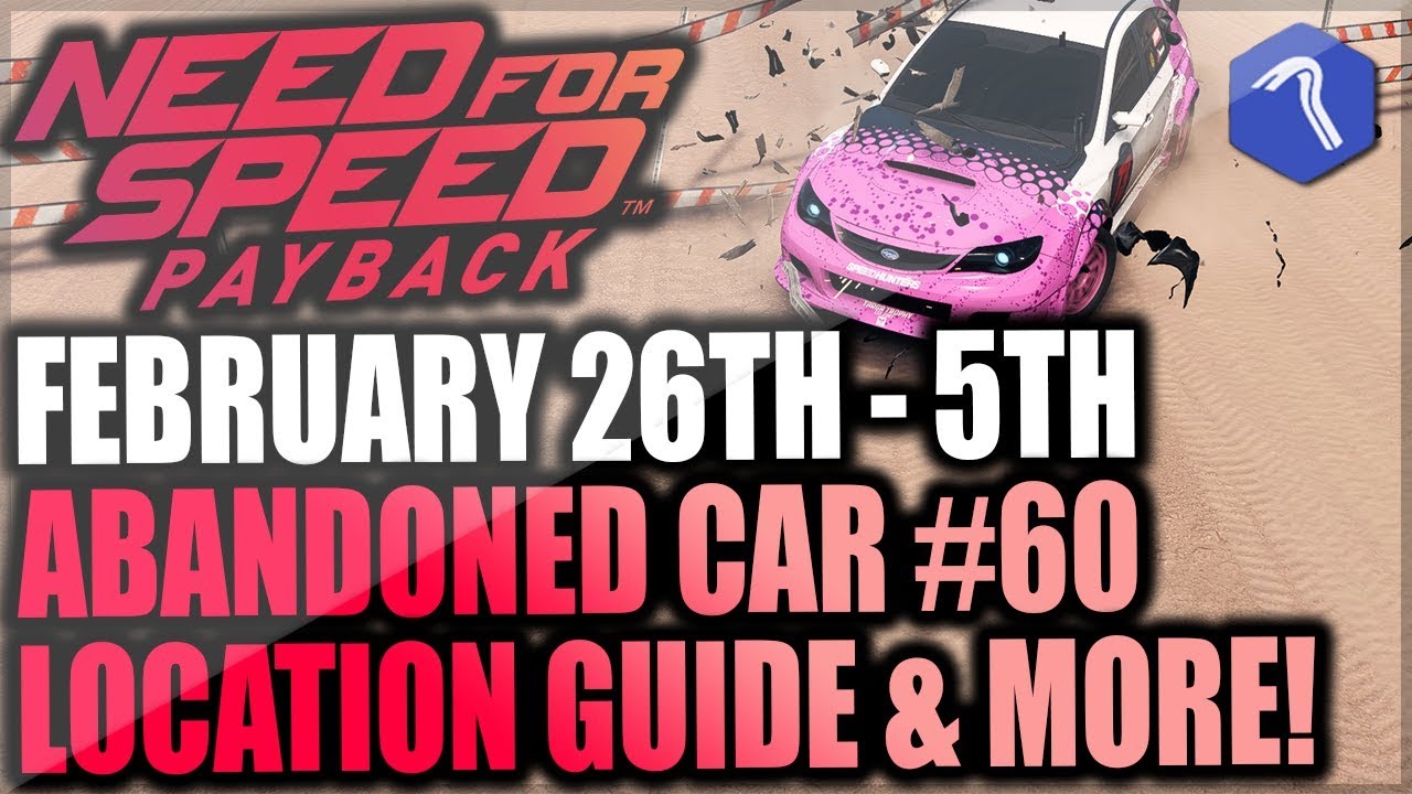 Need For Speed Payback Abandoned Car #60 - Location Guide + Gameplay - UDO ROTH SUBARU WRX STI!