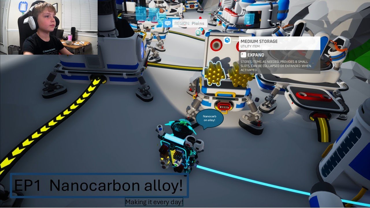 Astroneer Ep.2: Making Nanocarbon Alloy!