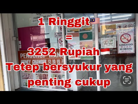 1 RM 🇲🇾= RP 🇮🇩3252 ‼️ VLOG TKI