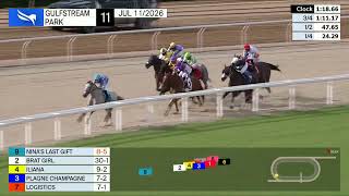 Gulfstream Park July 11 2026 Race 11