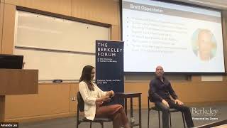 Brett Oppenheim at The Berkeley Forum