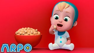 🍿¡Qué ricas palomitas de maíz! 🤖 El Robot ARPO y el bebé 👶 Caricaturas y dibujos animados para niños