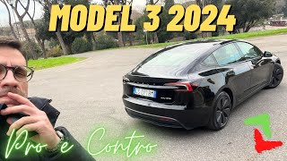 Perché Tesla Model 3 2024: la Dual Motor Long Range è GENIALE | PRO  e CONTRO ❌