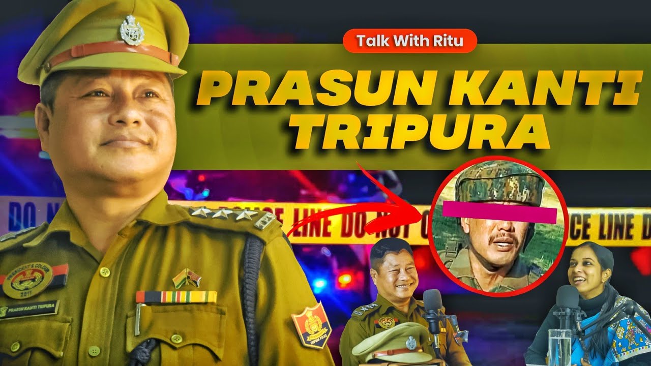 পুলিশ মানুষ না? FT. @prasunkantitripura8064 | TALK WITH RITU EP12 PART - 1