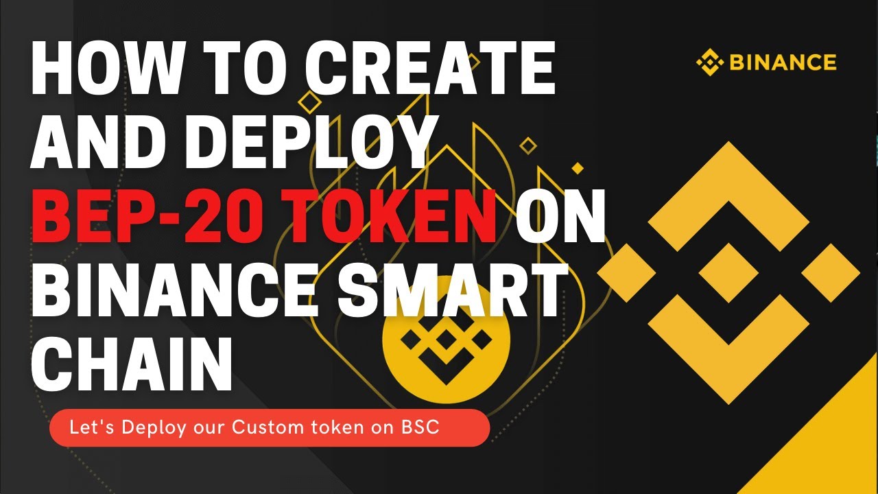 Erstellen Sie Crypto Token BEP20
