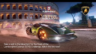 ASPHALT 9 - Lamborghini Essenza SCV12 Challenge Finals