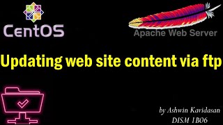 Allowing remote users to update web content via FTP