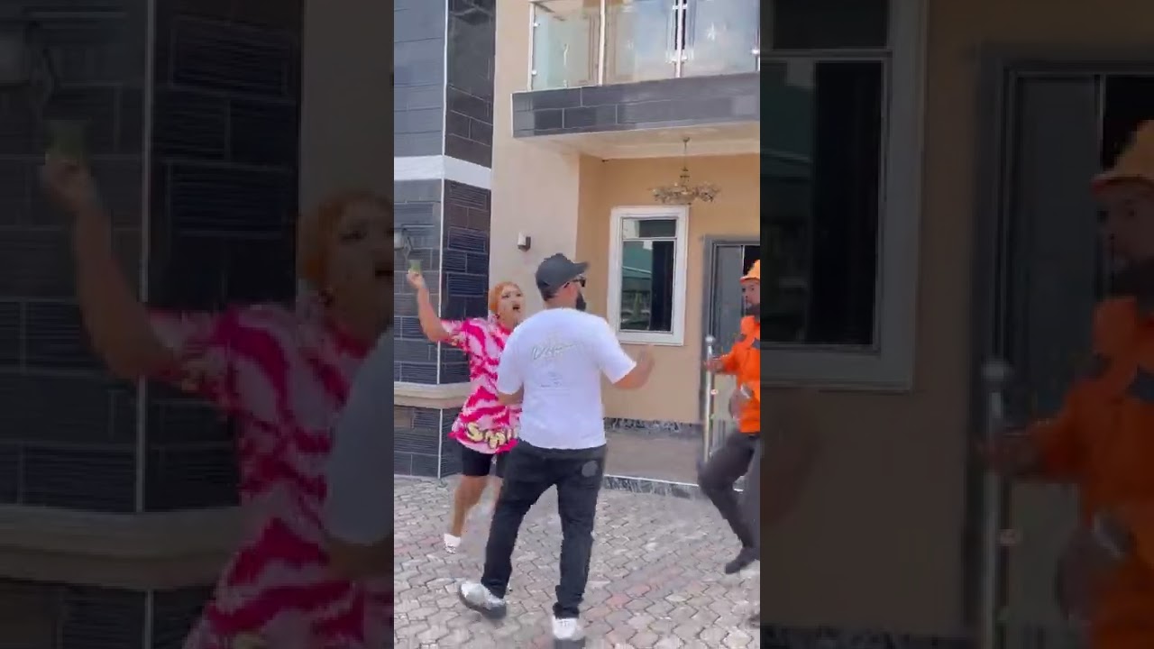 Wahala... nollywood movies on set. 