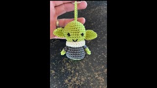 Tuto Porte Clé Bébé Yoda Au Crochet