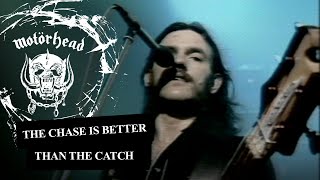 Vignette de la vidéo "Motörhead – The Chase Is Better Than The Catch (Official Video)"