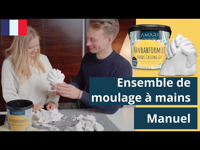 Amari Les familles – kit Moulage Main Couple platre pour Moulage