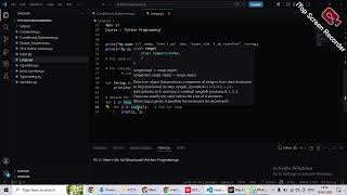 Python New Batch: For Loop in Python Webinar Getting Started Kit With Python July 8 2020