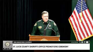 SLCSO Promotions Ceremony 10132023