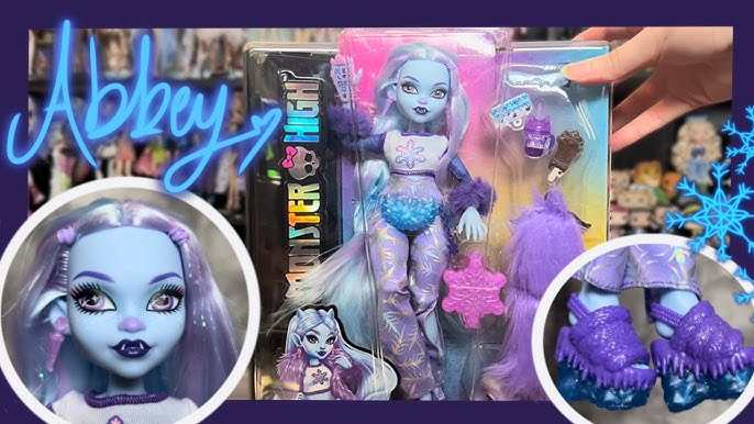 Boneca Abbey Bominable Monster High G3 Básica Importada