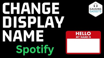 How to Change Spotify Display Username - Change Spotify Username