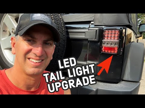 How To Install Jeep Wrangler JK LED Tail Lights