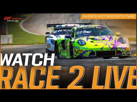 Race 2 – Barber Motorsports Park – GT America powered by AWS 2026