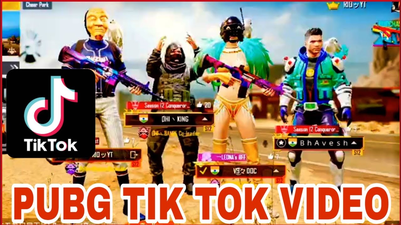 PUBG TIK TOK VIDEO FUNNY MOMENTS AND DANCE (PART 03)//BY MS FUN/pubg_tik_tok, md_fun, YouTube