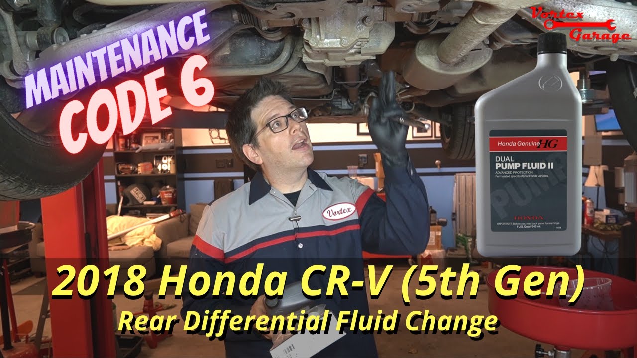 Honda Crv Differential Fluid Change Schedule