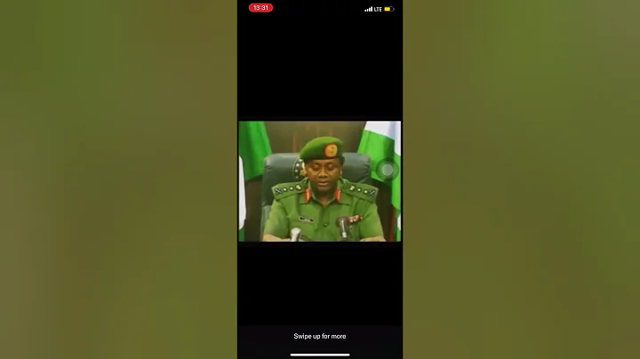 General Sani Abacha speech