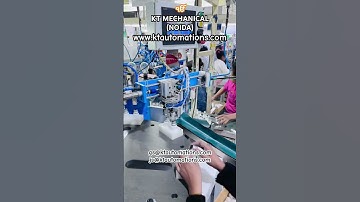 Automatic LED Bulb Eyelet Fixing Machine (3600 Bulbs per hour) #machine #noida #spm #ledbulb