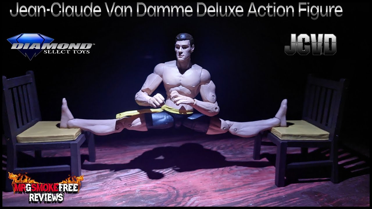 Diamond Select Toys Boneco de luxo Jean-Claude Van Damme (Blue Gi
