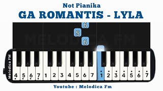 Ga Romantis  Lyla  Not Pianika  Midi