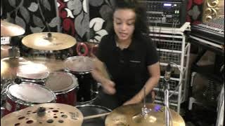 GIGI - NAKAL. Drum Cover By Hanifah Naimi