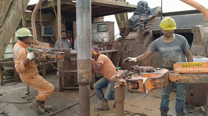 pipe connection of a drilling rig