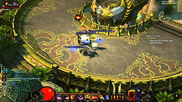 Diablo 3 1.0.5 PTR - LvL 50 Demon Hunter Vs Belial/Azmodan Monster Power 10 Nightmare